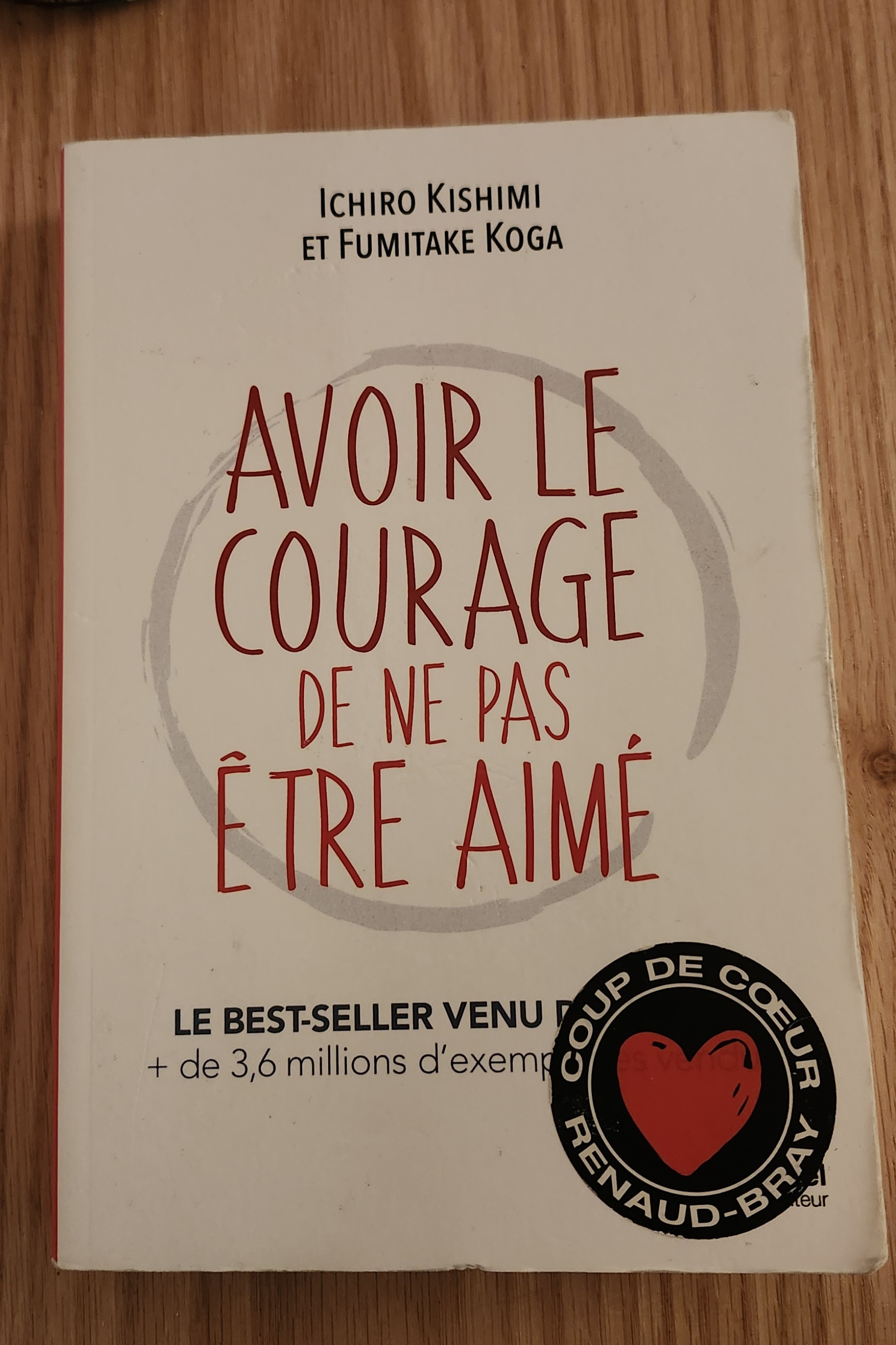 Livre Avoir Le Courage De Ne Pas Etre Aimé managernotalone.blog