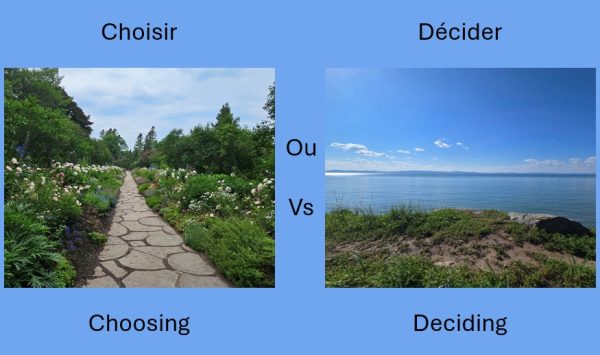 choisir ou decider : chemin connu ou espace inconnu